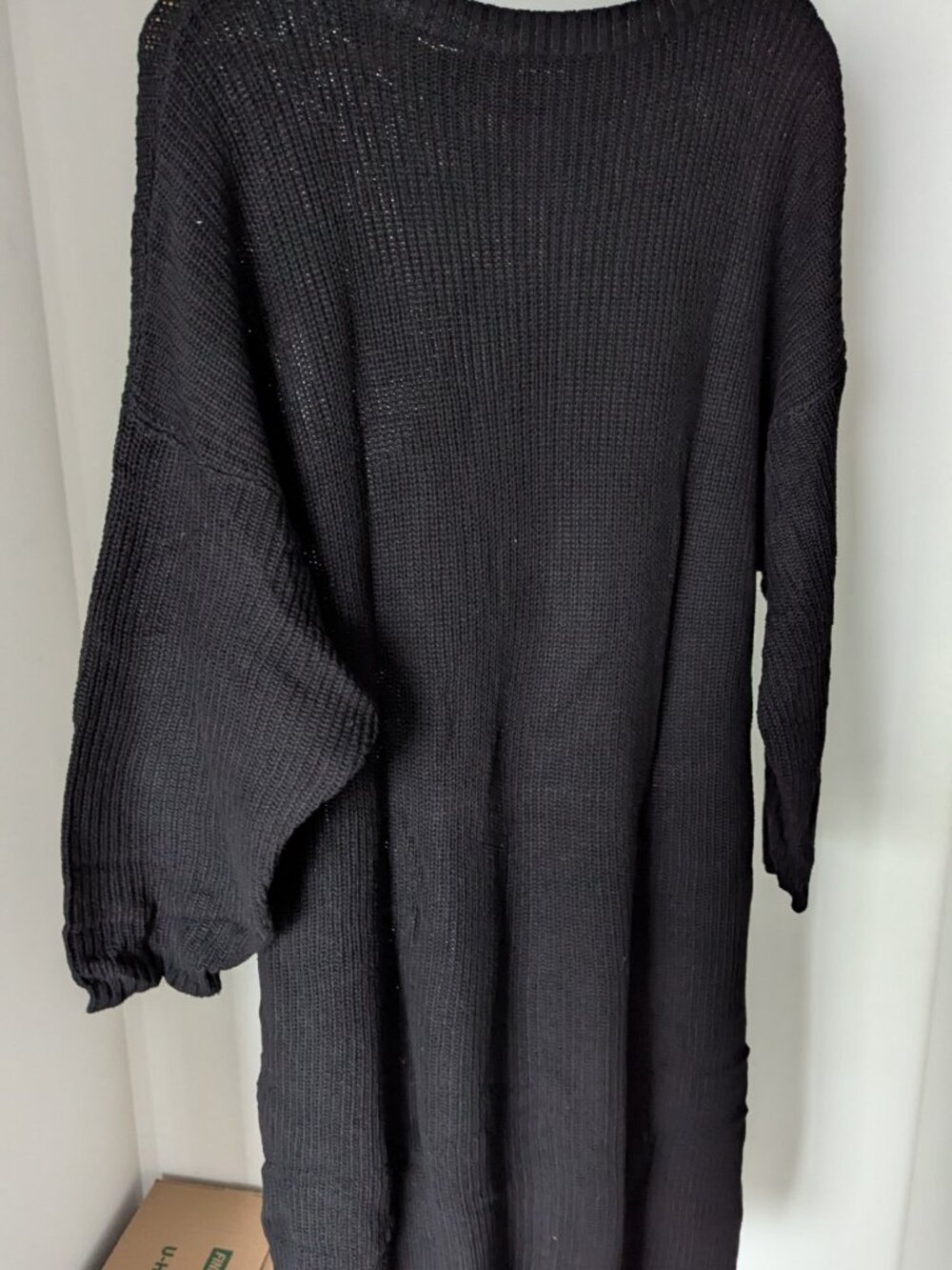Emma Knudsen Black Sweater Dress - Picture 5 of 6